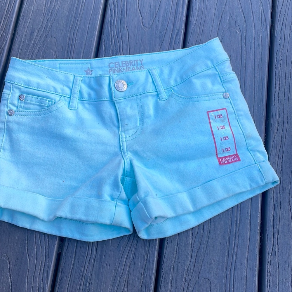 Celebrity pink jeans.  Jean shorts.  Size 1.  Great condition